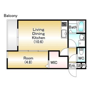 ジーメゾン垂水エスペーロの間取り図
