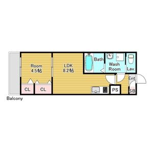 ジーメゾン京田辺大住の間取り図