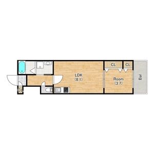 カーサセレーノの間取り図