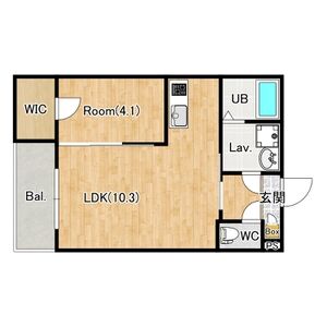 ジーメゾン東加古川クリエの間取り図