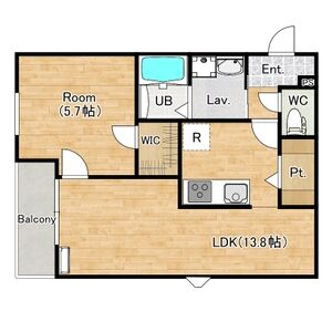 シエーナ楠葉ジェミオスの間取り図