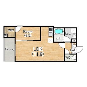 (仮称)ジーメゾン鳳南ルシアの間取り図
