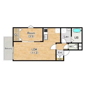 (仮称)ジーメゾン山科ヴェリタの間取り図