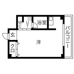 アマントリビエールシギノの間取り図