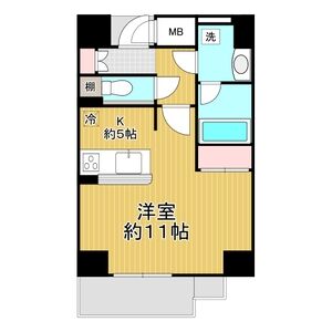 インザグレイス東三国の間取り図