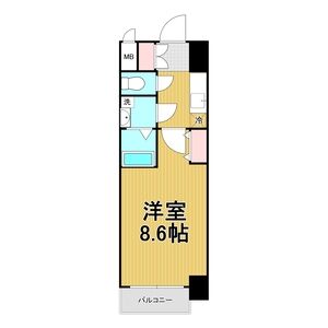 エスリード福島第5の間取り図