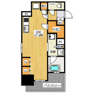 ザ・大阪レジデンス備後町の間取り図