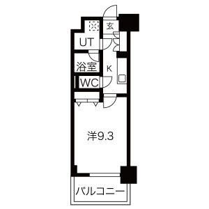 エスリード長堀タワーの間取り図