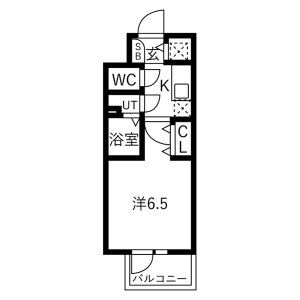 エスリード神戸三宮の間取り図