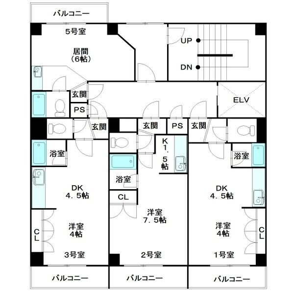 ヴァンクール北5条 画像2