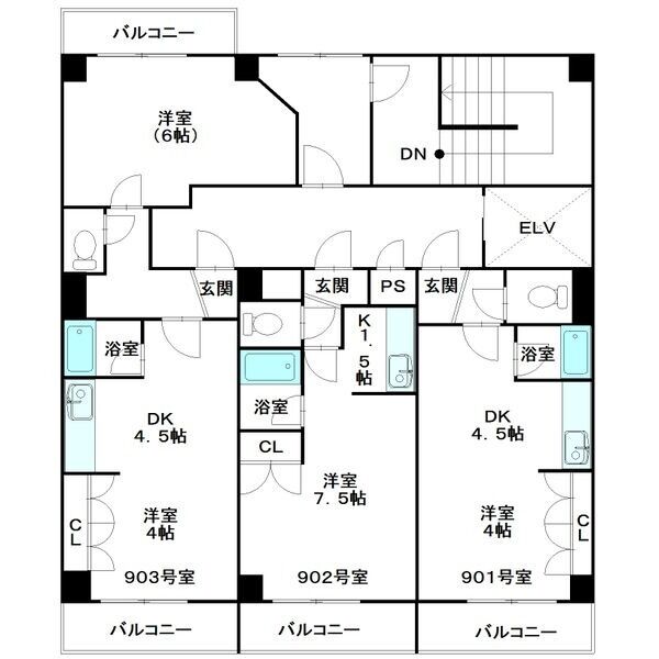 ヴァンクール北5条 画像3