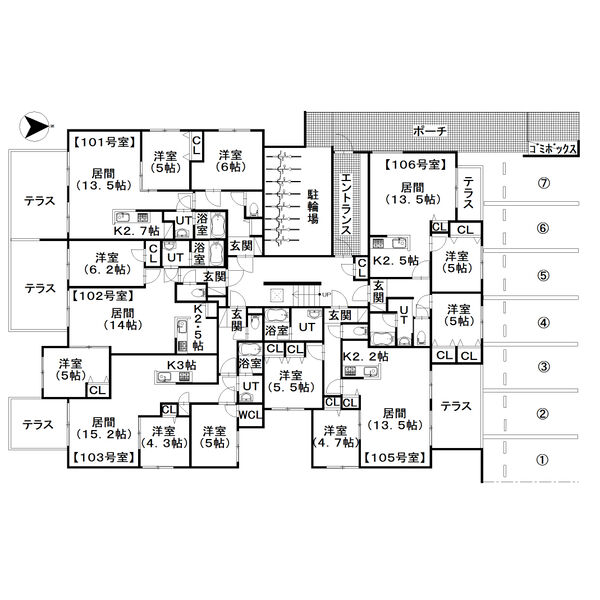 コートロティ山鼻 画像2