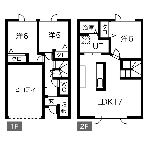 川沿1-6タウンハウス 画像3