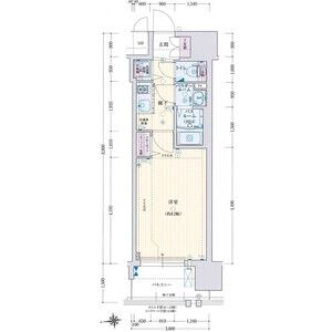 グランカリテ日本橋IIの間取り図