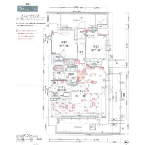 ローレルスクエア東花園の間取り図