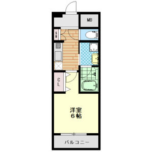 ネクストステージ本町の間取り図