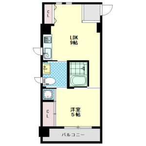 ネクストステージ都島の間取り図