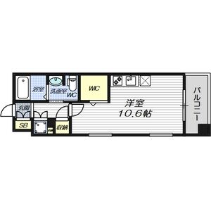 サムティ三宮レガニールの間取り図