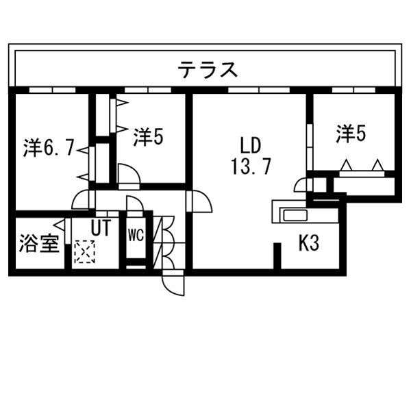 本郷通1丁目北マンション 画像3