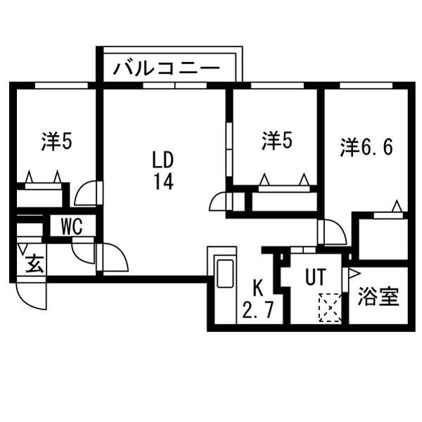 本郷通1丁目北マンション 画像3