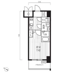 アプリーレ中之島の間取り図