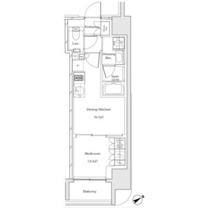 ザ・パークハビオ都島テラスの間取り図