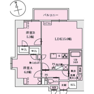 LEGALAND+ ABENOSANMEICHOの間取り図