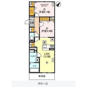 サンパティーク東町の間取り図