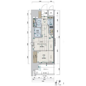 レジュールアッシュアーバンリッシュの間取り図