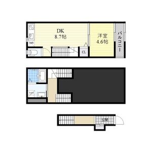 CASA Asteria gamoの間取り図