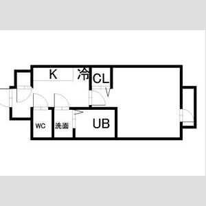 プレサンス松屋町駅前の間取り図