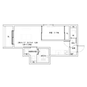 REGALEST堺市駅の間取り図