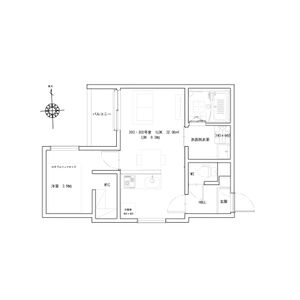 REGALEST丹波橋の間取り図