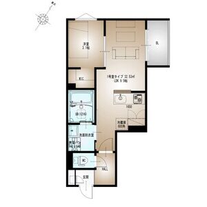 REGALEST 三国ヶ丘の間取り図