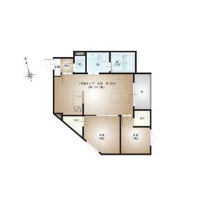 REGALEST堺初芝の間取り図