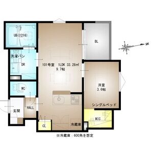 REGALEST Station sideの間取り図