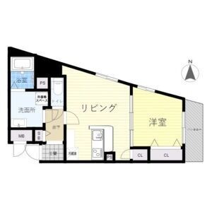 ブリリアントコートLUXEの間取り図