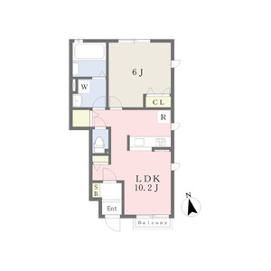 桜ハウスの間取り図