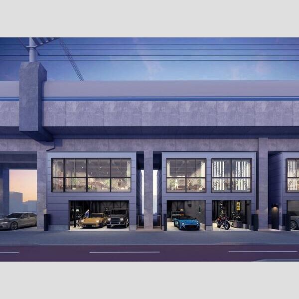 (仮称)東灘高架下ガレージハウス