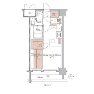 ジオエント上新庄の間取り図