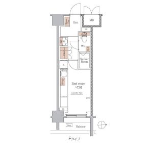 ジオエント上新庄の間取り図