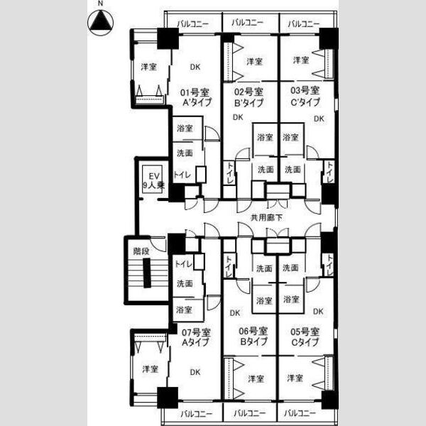 K’s SQUARE ESAKAの外観3枚目
