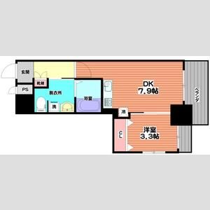 K’s SQUARE ESAKAの間取り図