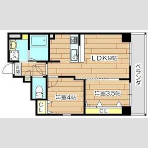 Sena Hills 堺の間取り図