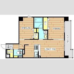 プレステージ七番館の間取り図