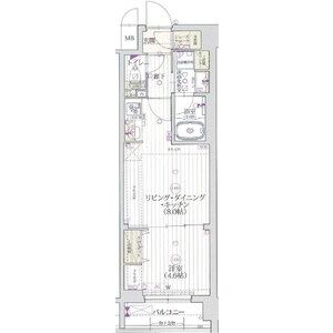 べラジオ雅び東寺WESTの間取り図