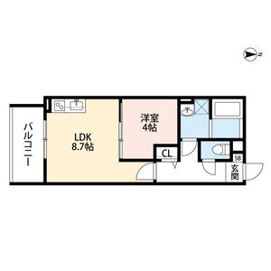 girasole(ジラソーレ)の間取り図