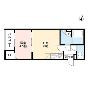 ロワジール城山町(ロワジールシロヤマチョウ)の間取り図