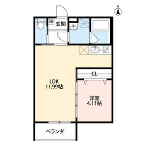 square(スクウェア)の間取り図