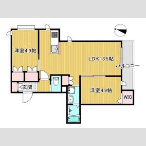 サンハイム米夢の間取り図